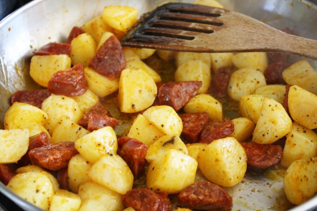 Chorizo cod recipe wish to dish 1