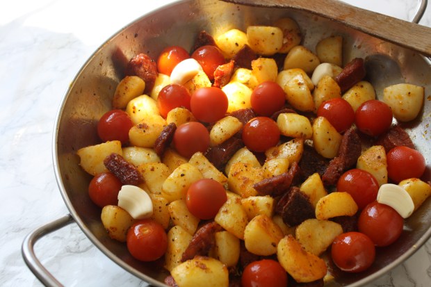 Chorizo cod recipe wish to dish 2