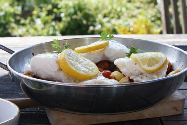 Chorizo cod recipe wish to dish (4)