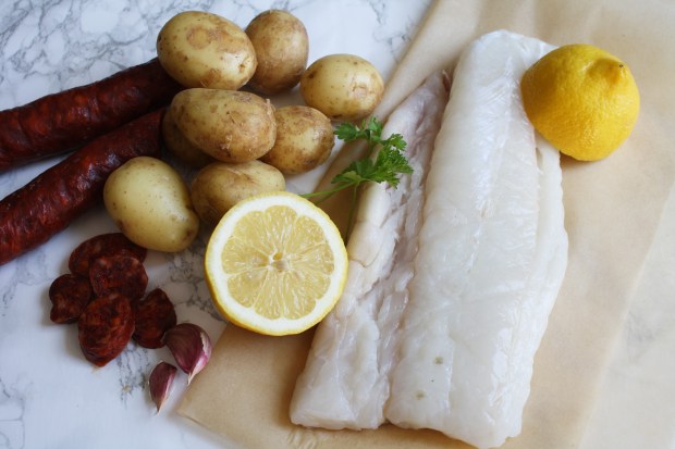 Chorizo cod recipe wish to dish