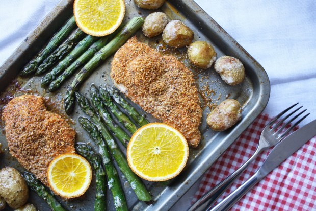 One pan gluten free chicken and asparagus wish to dish (9)