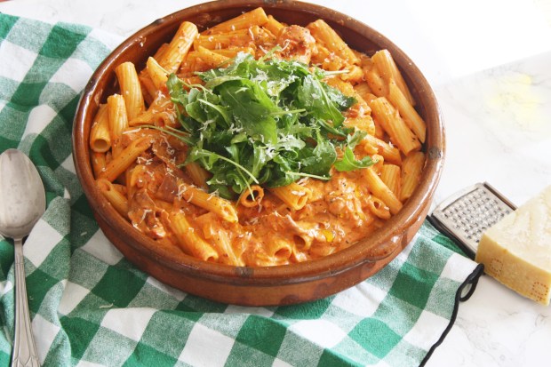 penne alla vodka recipe wishtodish (2)