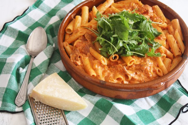 penne alla vodka recipe wishtodish (5)