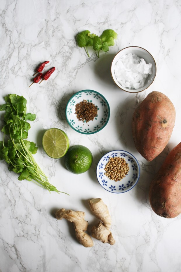 sweet potato and coconut soup recipe wish to dish.JPG