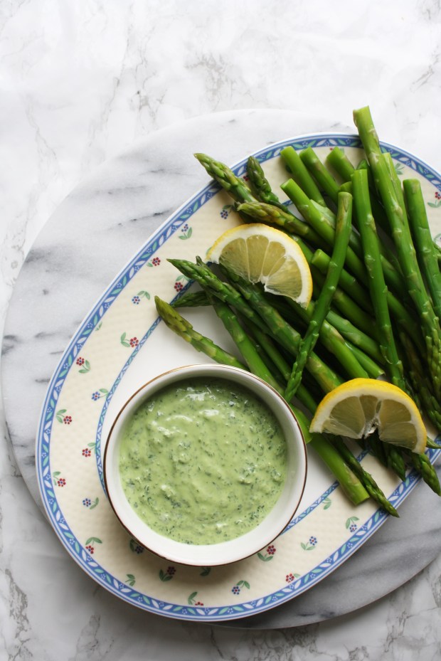 Asparagus with ricotta dip wish to dish recipe (9)