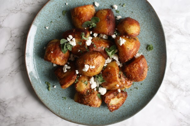 oregano and feta roast potatoes wish to dish recipe (3)