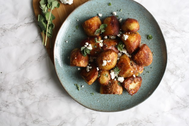 oregano and feta roast potatoes wish to dish recipe (8)