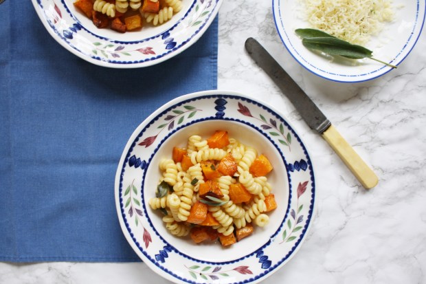 Brown Butter and Butternut Squash Pasta recipe wish to dish (12)