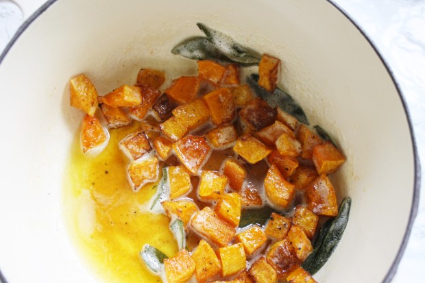 Brown Butter and Butternut Squash Pasta recipe wish to dish (7)