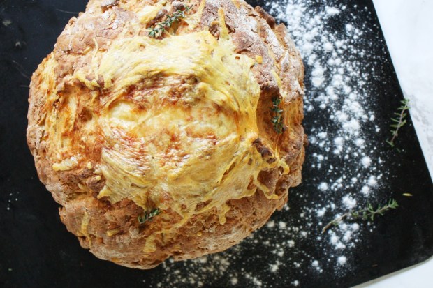 cheese and thyme soda bread recipe wish to dish (10)