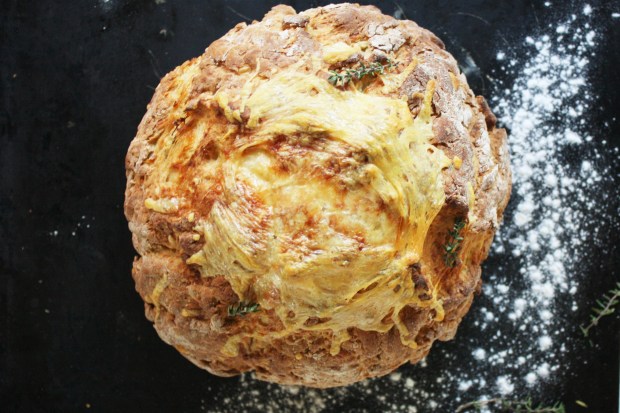 cheese and thyme soda bread recipe wish to dish (6)