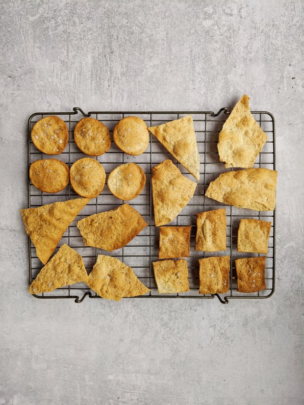 sourdough discard cracker recipe wish to dish 2